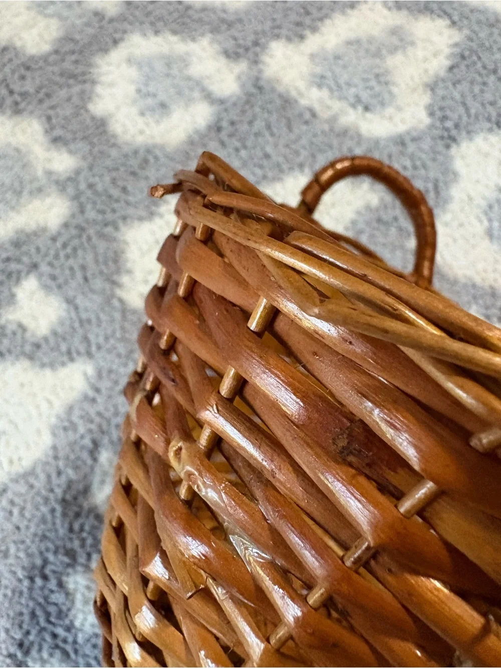 Vintage Mini Wicker Basket